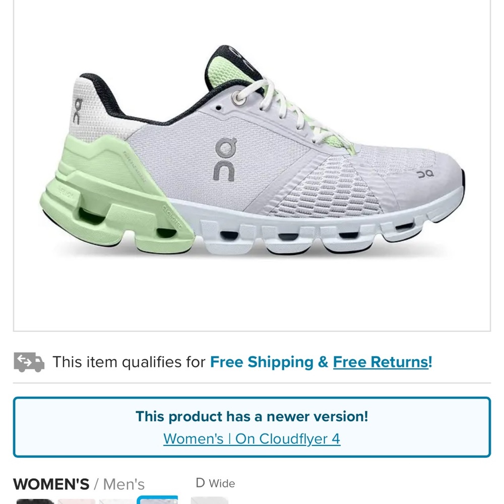 Womens on Cloudflyer